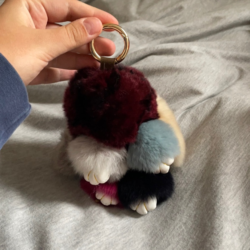 Bunny keychain or bag charm